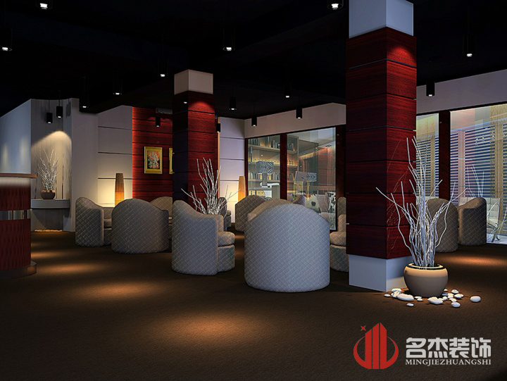 紅酒展廳裝修設計