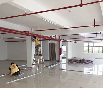 1500平方綠原辦公室裝修項目開工啦！