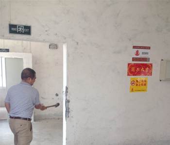 花都2200平方廠房裝修項目開工啦！