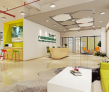 綠原環(huán)保材料辦公室裝修設計